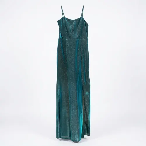 MANIJU VESTIDO AZULADO TALLA L