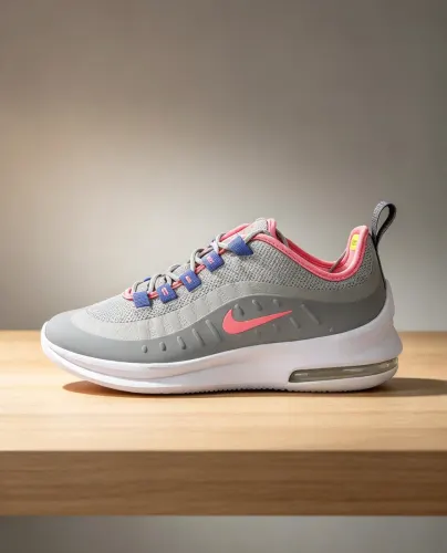 NIKE AIR COLOR GRIS ROSA/MORADO TALLA#24cm SUCURSAL SAN FELIPE GTO