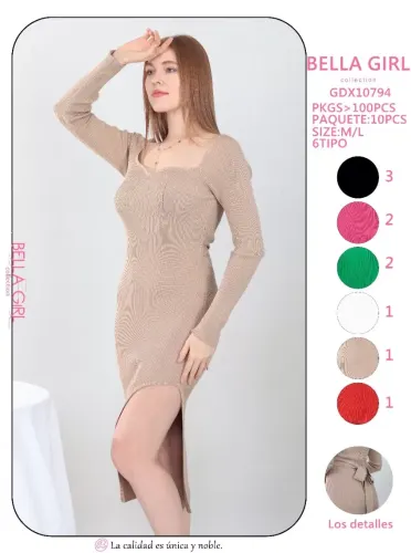 BELLA GIRL VESTIDO GDX10794