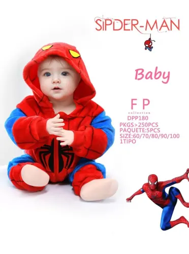 F P COLLECTION MAMELUCO BEBE DPP180