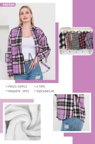 BOMY CAMISA CON FELPA AR036H