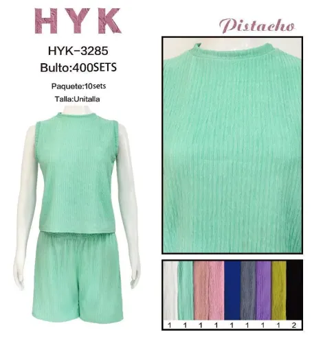 PISTACHO HYK CONJUNTO HYK-3285