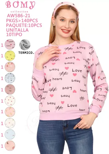 BOMY SUDADERA AW586-21