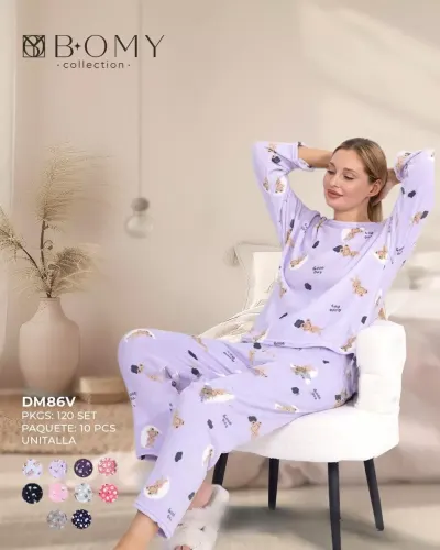 BOMY PIJAMA POLAR DM86V