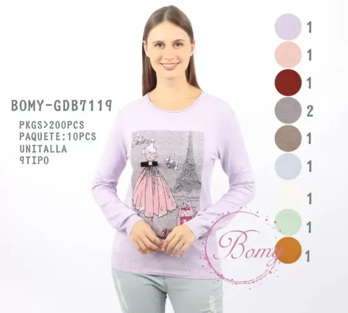 BOMY BLUSA TIPO SUETER