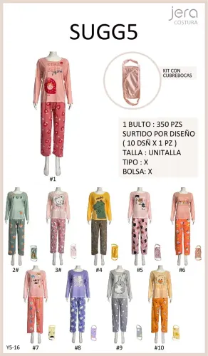 JERA PIJAMA SUGG5