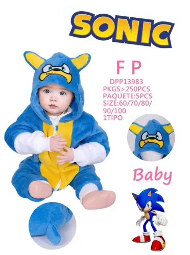 F P COLLECTION MAMELUCO BEBE DPP13983