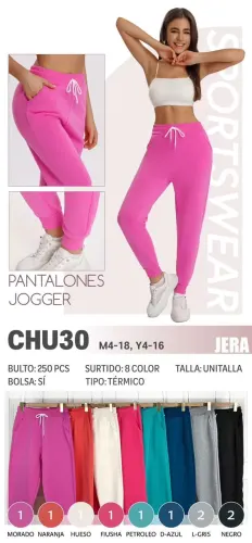 JERA PANTALÓN DEPORTIVO CHU30