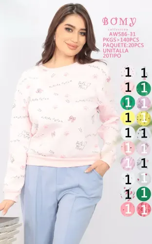 BOMY SUDADERA AW586-31