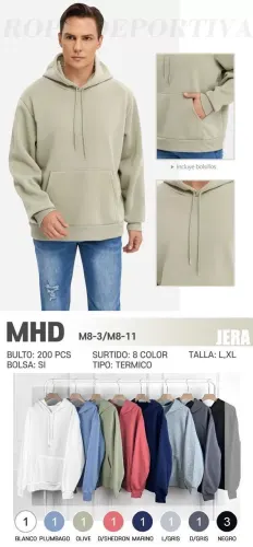 JERA SUDADERA MHD