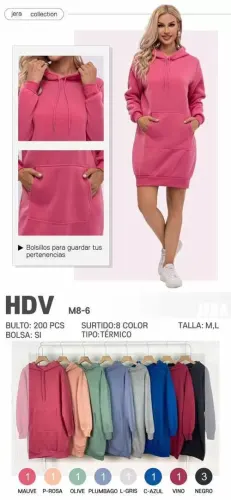 JERA SUDADERA HDV
