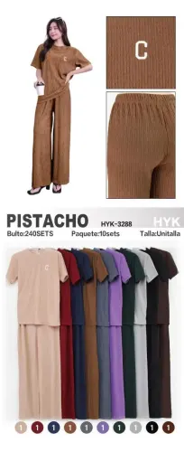 PISTACHO HYK CONJUNTO HYK-3288