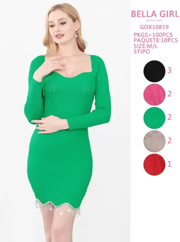 BELLA GIRL VESTIDO GDX10819