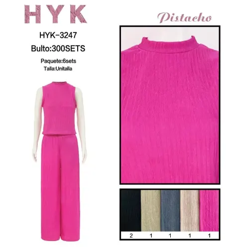 PISTACHO HYK CONJUNTO HYK-3247