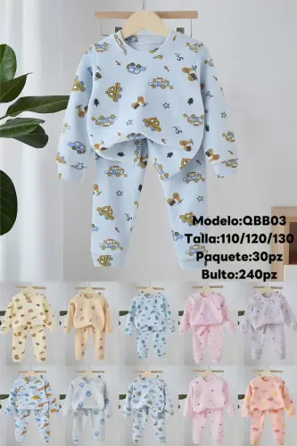 CONJUNTO INFANTIL QBB03