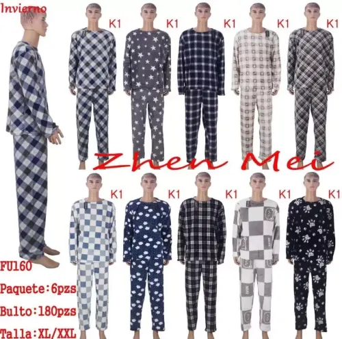 ZHEN MEI PIJAMA POLAR CABALLERO FU160-L