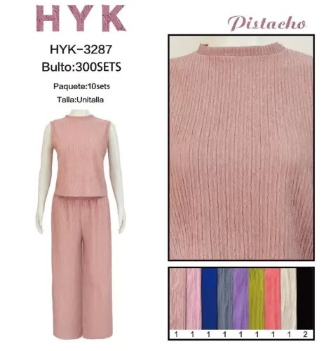 PISTACHO HYK CONJUNTO HYK-3287