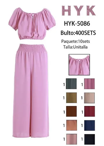 PISTACHO HYK CONJUNTO HYK-5086