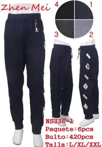 ZHEN MEI PANTALÓN DEPORTIVO INFANTIL NS336-1