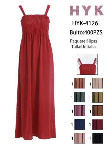 PISTACHO HYK VESTIDO HYK-4126