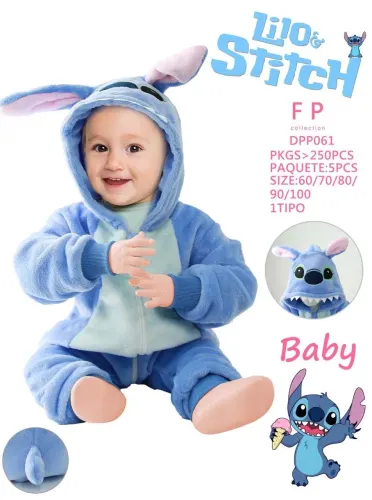 F P COLLECTION MAMELUCO BEBE DPP061