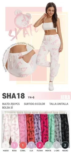 JERA SHA18 PANTALÓN DEPORTIVO