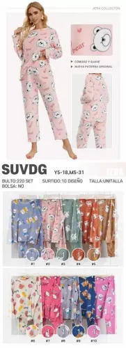 JERA PIJAMA POLAR SUVDG