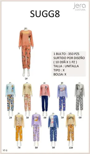 JERA PIJAMA SUGG8