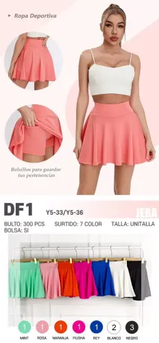JERA SHORT FALDA DF1