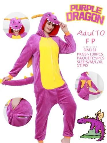 F P COLLECTION MAMELUCO ADULTO DM151