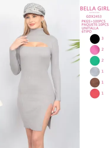 BELLA GIRL VESTIDO GDX2453