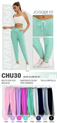 JERA PANTALÓN DEPORTIVO CHU3