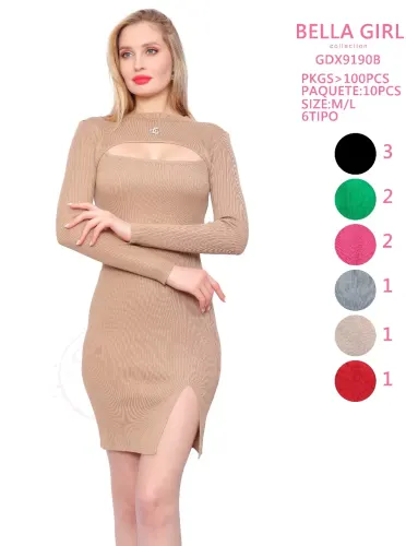 BELLA GIRL VESTIDO GDX9190B