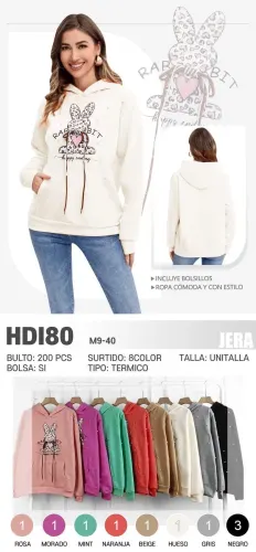 JERA SUDADERA HDI80