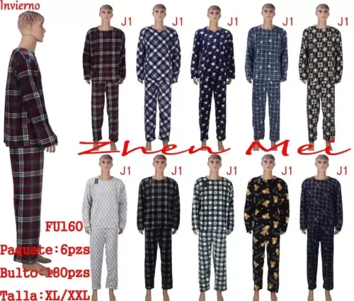 ZHEN MEI PIJAMA POLAR CABALLERO FU160-J