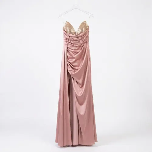 PASSION DRESS VESTIDO ROSA PALO TALLA M
