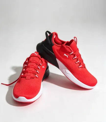 PUMA COLOR ROJO/NEGRO TALLA 24.5MX SUCURSAL SAN FELIPE GTO