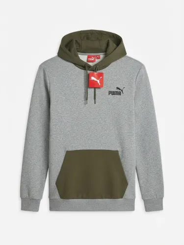 PUMA GRIS/VERDE TALLA M