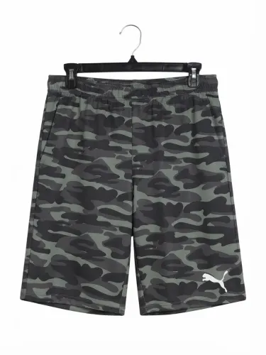 PUMA SHORT CON CLAMUFAJE NEGRO/GRIS TALLA S