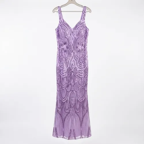 RICARICA VESTIDO LILA TALLA 2XL