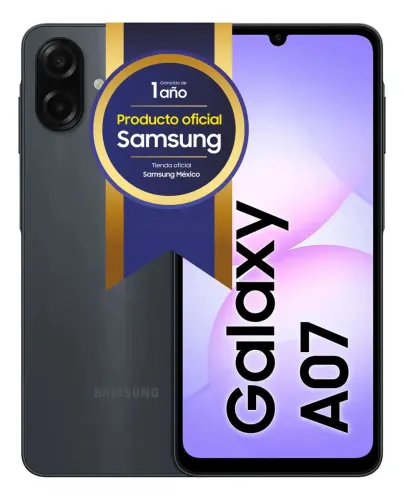 Samsung Galaxy A07 - Negro - 4G - 64 Gb - 4 Gb Ram