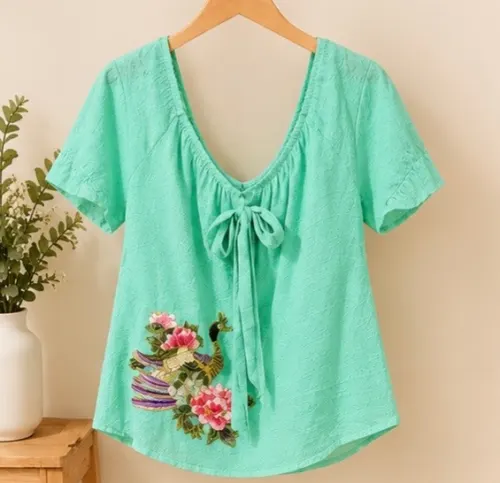 SAMVA CONFECCIONES Color Verde/Menta Talla S
