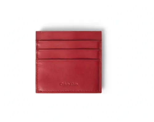 Tarjetero Calvin Klein rojo