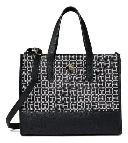 Tommu Bolsa Negra con blanco