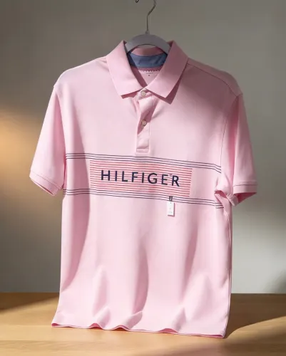 TOMMY HILFIGER COLOR ROSA CLARO TALLA M SUCURSAL SAN FELIPE GTO