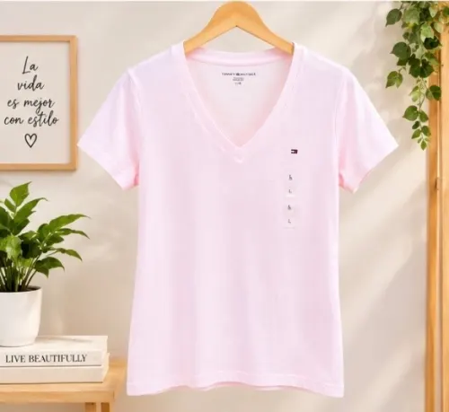 TOMMY HILFIGER COLOR ROSA TALLA L/G
