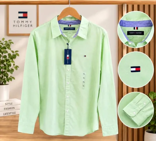 TOMMY HILFIGER COLOR VERDE CLARO TALLA XL