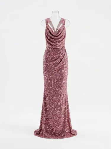 Vestido color rosa