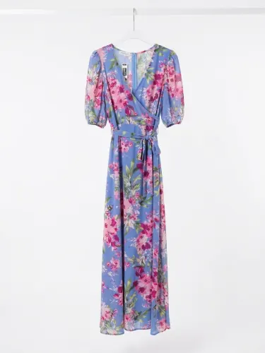 Vestido floreado (Yaa couture) Talla S