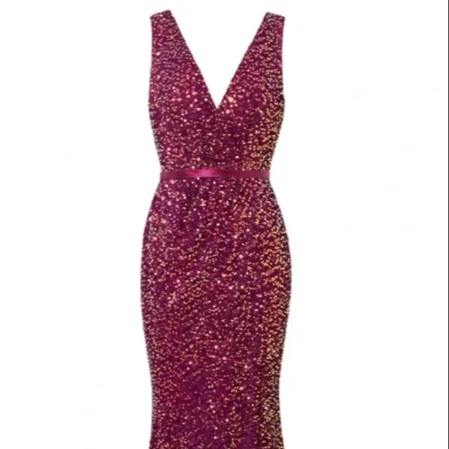 Vestido fuchsia (Maniju) Talla S